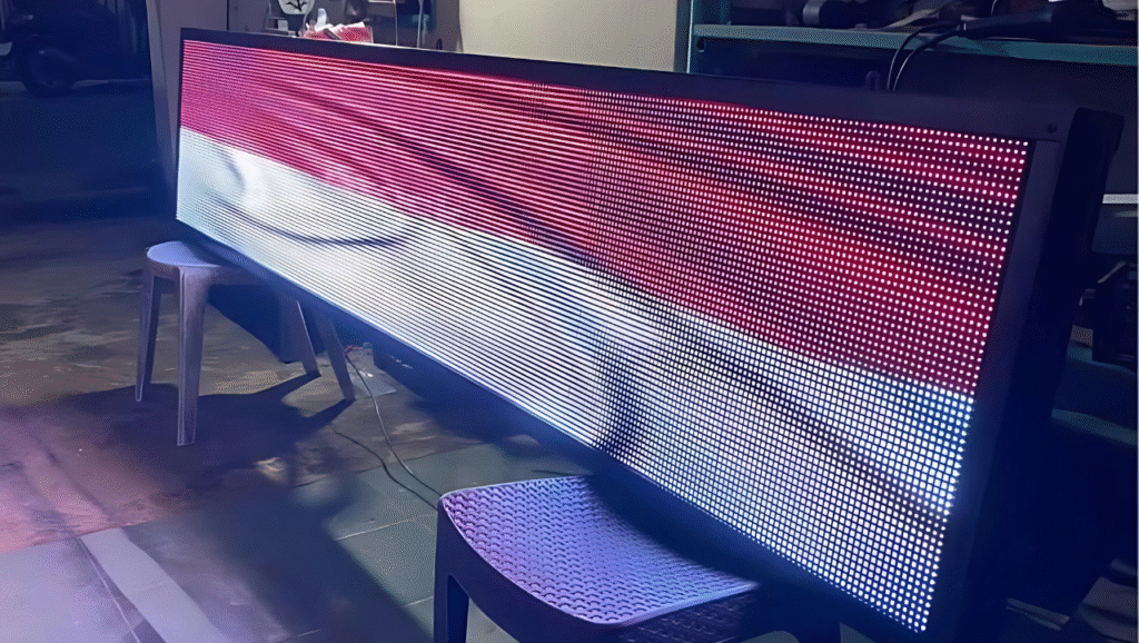 Running Text di Mataram