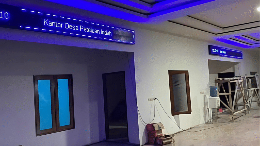 Running Text di Mataram